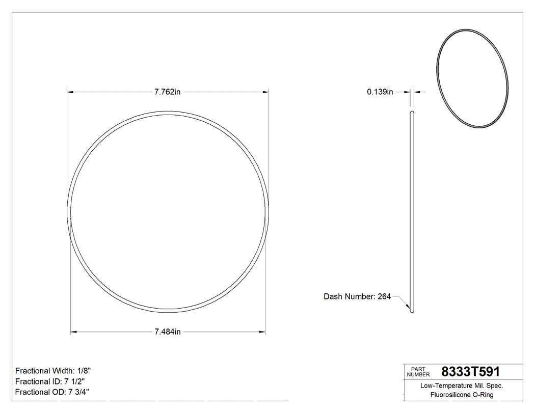 Technical drawing - 8333T591